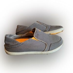 OluKai Nohea Mesh Shoes - Men's Sz 10 Dark Shadow